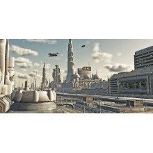 Фотообои "Будущее 300х147 см" из коллекции "Divino Decor"